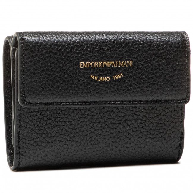 Portafoglio piccolo da donna EMPORIO ARMANI - Y3H215 YFW9B 80001 Nero