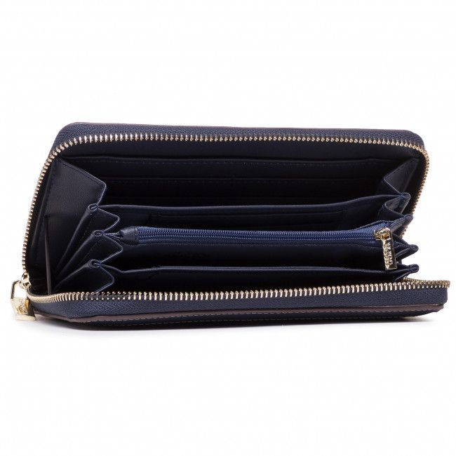 Portafoglio grande da donna U.S. Polo Assn. - Houston L Zip Ard Wallet BIUHU4929WIP212 Navy