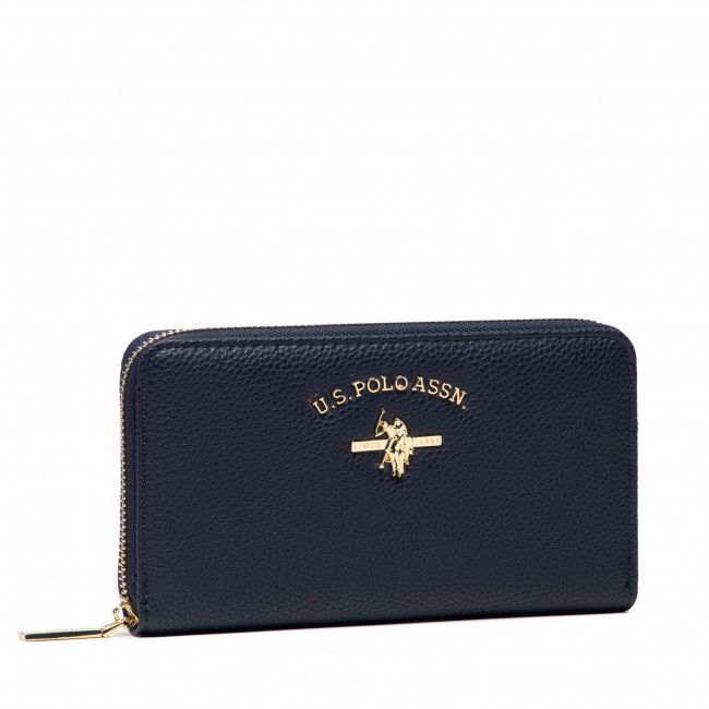 Portafoglio grande da donna U.S. Polo Assn. - Stanford L Zip Ard Wallet BEUSS5184WVP212 Navy