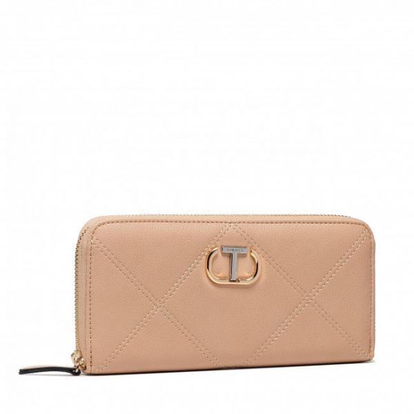 Portafoglio grande da donna TWINSET - 221TB7075 Cuban Sand 06017