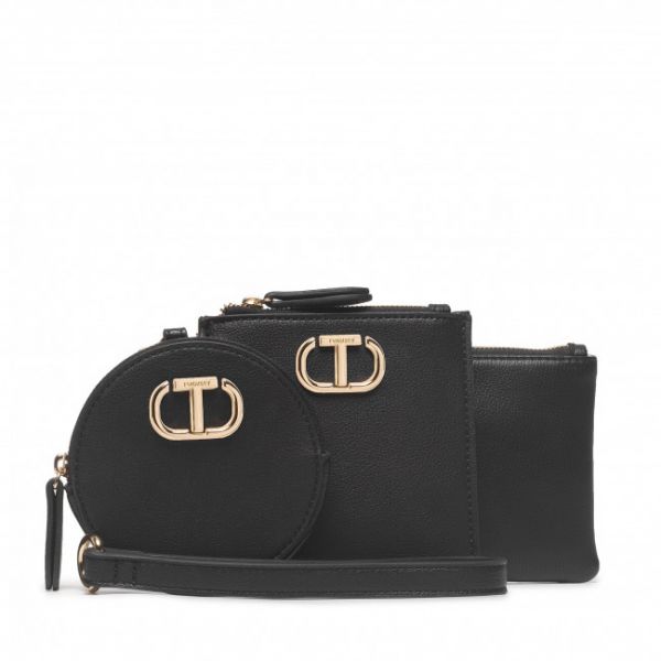 Set di 3 pochette TWINSET - 221TB7151 Nero 00006 Set di 3 pochette TWINSET - 221TB7151 Nero 00006