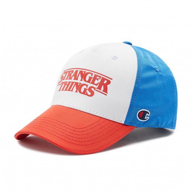 Cappello con visiera CHAMPION - Stranger Things 805711 WW001 Wht/Fer/Rbl