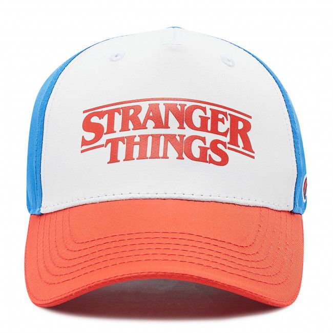 Cappello con visiera CHAMPION - Stranger Things 805711 WW001 Wht/Fer/Rbl