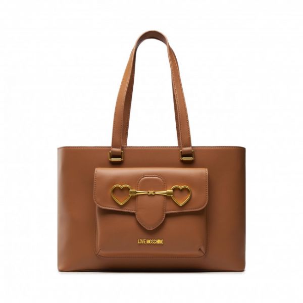 Borsetta LOVE MOSCHINO - JC4074PP1ELC0200 Cuoio Borsetta LOVE MOSCHINO - JC4074PP1ELC0200 Cuoio