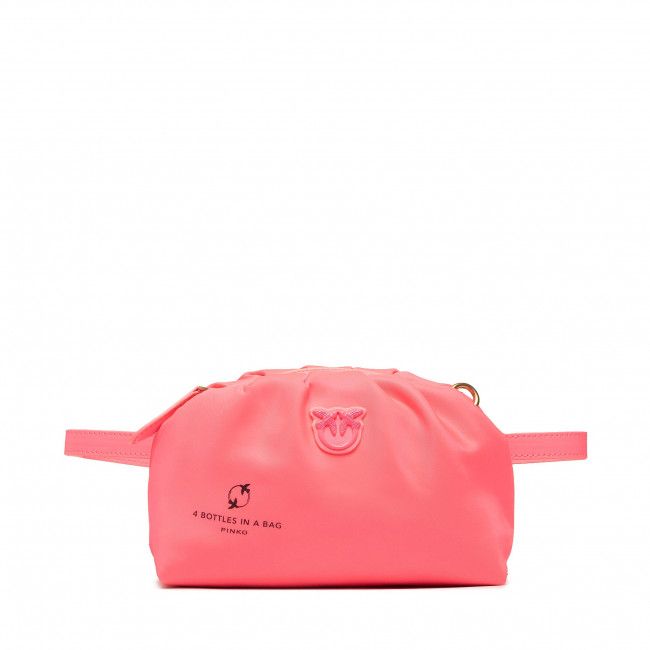 Marsupio Pinko - Mini Belt Bag Recycled Nylon Fl. Pe 22 PLTT 1P22MT Y7UX Fuxia Fluo Q46B