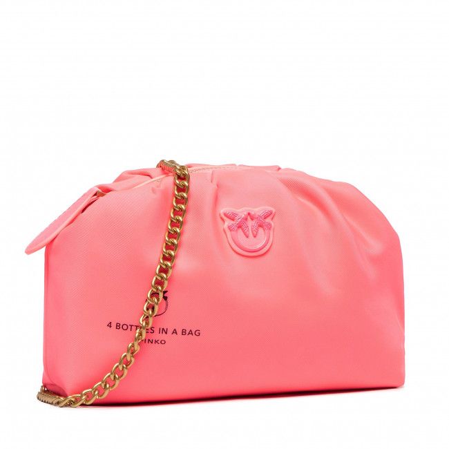 Marsupio Pinko - Mini Belt Bag Recycled Nylon Fl. Pe 22 PLTT 1P22MT Y7UX Fuxia Fluo Q46B