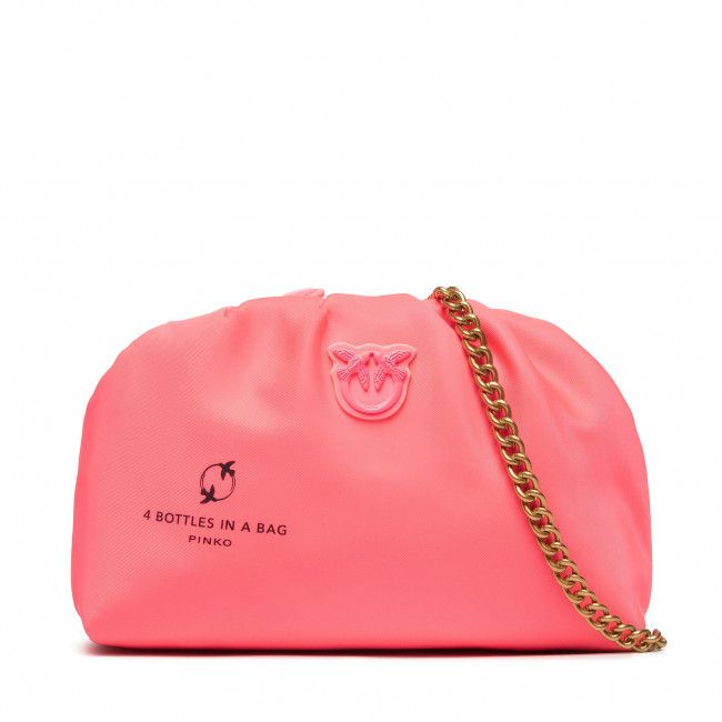 Marsupio Pinko - Mini Belt Bag Recycled Nylon Fl. Pe 22 PLTT 1P22MT Y7UX Fuxia Fluo Q46B