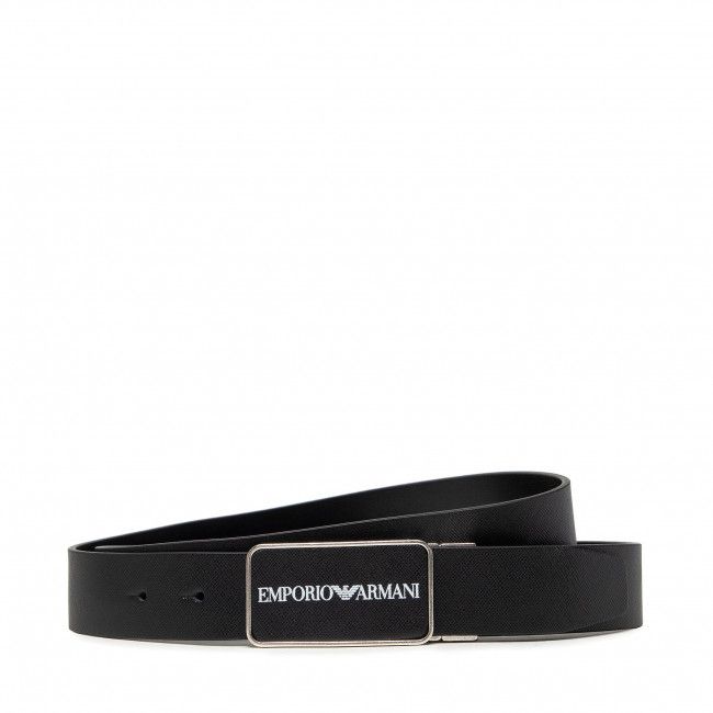 Cintura da uomo Emporio Armani - Y4S473 Y082G 88001 Black/Black