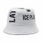 Cappello Ice Play - Bucket 2E W2M1 7102 6914 S191 Bianco/Nero
