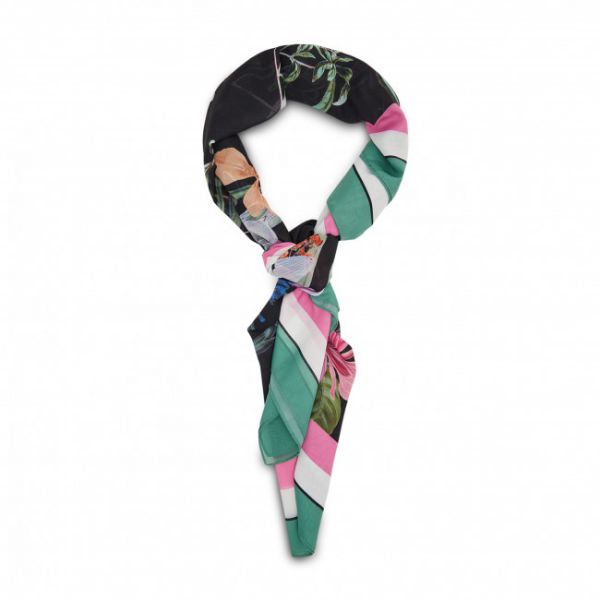 Scialle Liu Jo - VA2141 T4902 Black Jungle Z9458