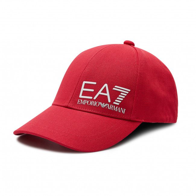 Cappello con visiera EA7 EMPORIO ARMANI - 275936 0P010 31474 Racing Red