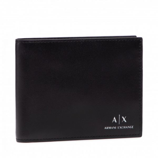 Portafoglio grande da uomo Armani Exchange - 958433 CC845 00020 Nero
