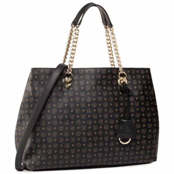 Borsetta Pollini - TE8446PP0AQ1100A Nero/Vit Nero Borsetta Pollini - TE8446PP0AQ1100A Nero/Vit Nero