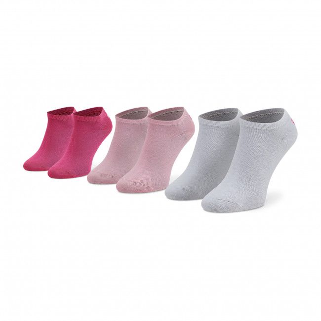 Set di 3 paia di calzini corti da donna Fila - Calza Invisible F9100 Pink Panther 806