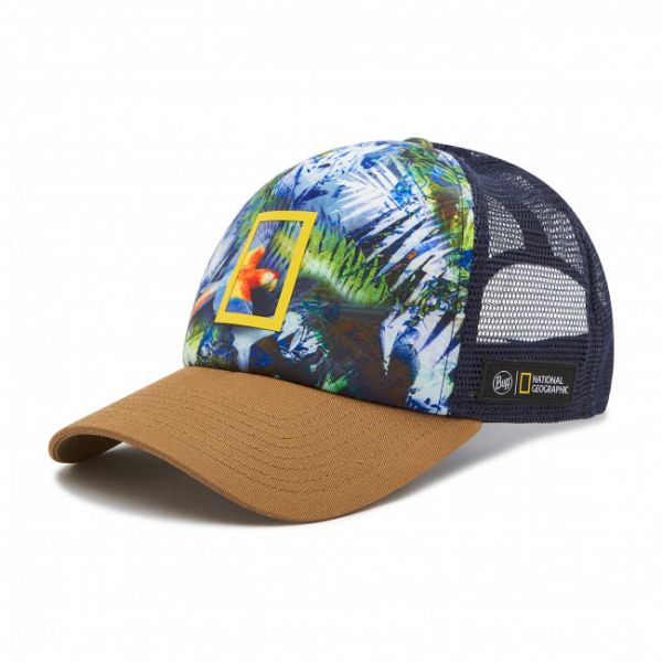 Cappellino Buff - Trucker Cap 125382.555.30.00 Scarlett Macaw Cappellino Buff - Trucker Cap 125382.555.30.00 Scarlett Macaw