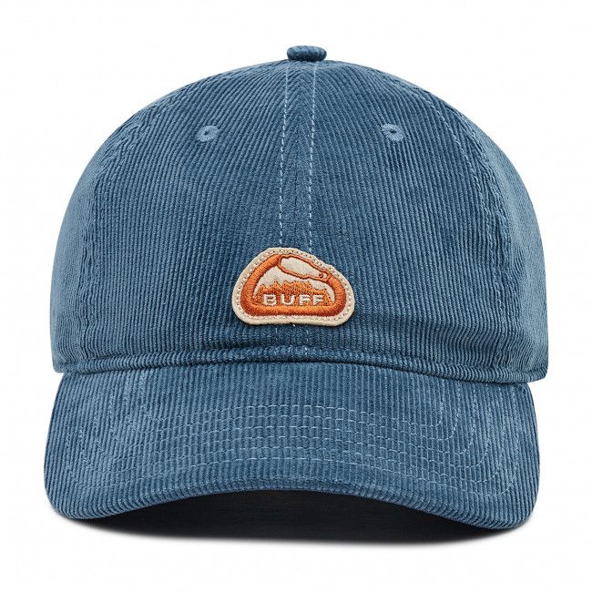 Cappello con visiera BUFF - Baseball Cap Solid 125355.707.10.00 Blue