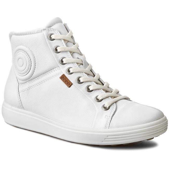 Sneakers ECCO - Soft 7 Ladies 430023 01007 White