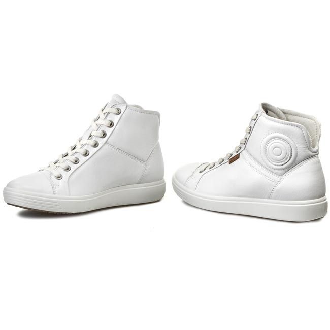 Sneakers ECCO - Soft 7 Ladies 430023 01007 White