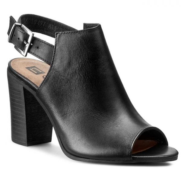 Sandali NESSI - 66005 Czarny 14