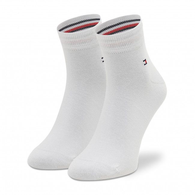 Set di 2 paia di calzini lunghi unisex Tommy Hilfiger - 342025001 White 300