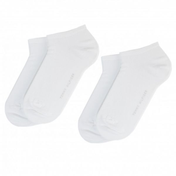 Set di 2 paia di calzini corti da donna Tommy Hilfiger - Basic Canoodle 343024001 White 300