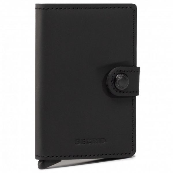 Portafoglio piccolo da uomo Secrid - Miniwallet MM Matte Black