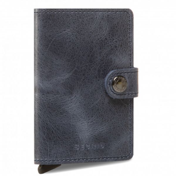Portafoglio piccolo da uomo Secrid - Miniwallet MV bLUE