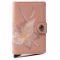 Portafoglio piccolo da donna Secrid - Miniwallet MSt Stitch Magnolia Rose