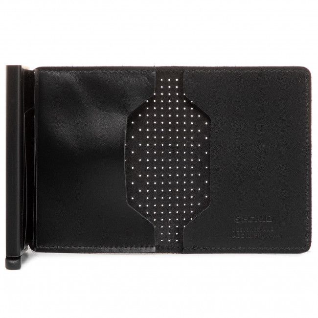 Portafoglio piccolo da uomo Secrid - Slimwallet SPF Black