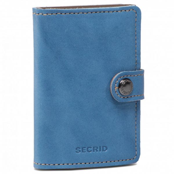 Portafoglio piccolo da donna Secrid - Miniwallet MIN Indigo 3/Sand