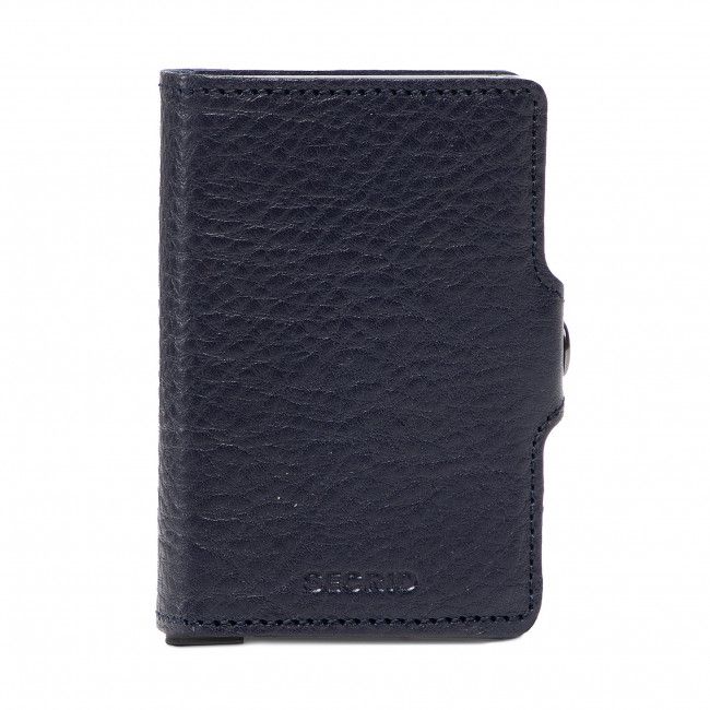 Portafoglio piccolo da uomo SECRID - Twinwallet TVG Navy/Silver