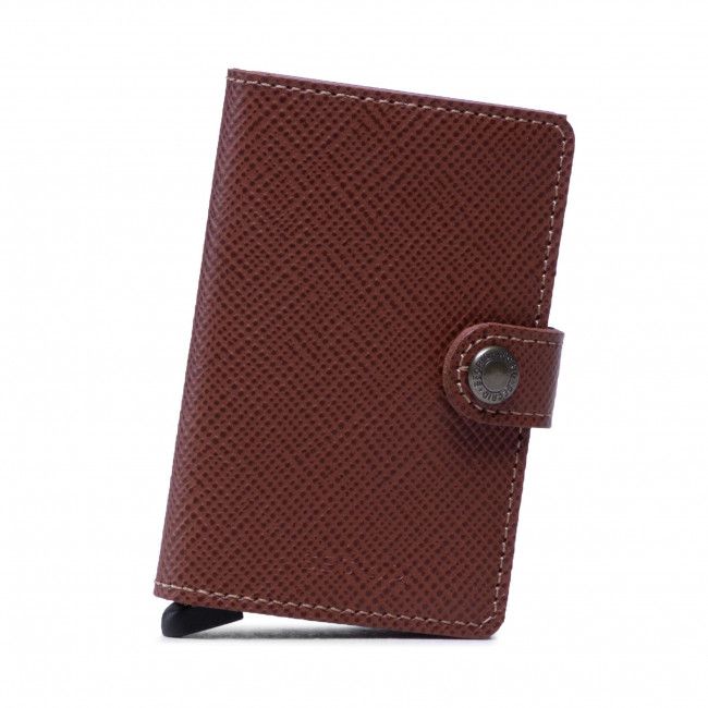 Portafoglio piccolo da uomo Secrid - Miniwallet MSA Caramel 1