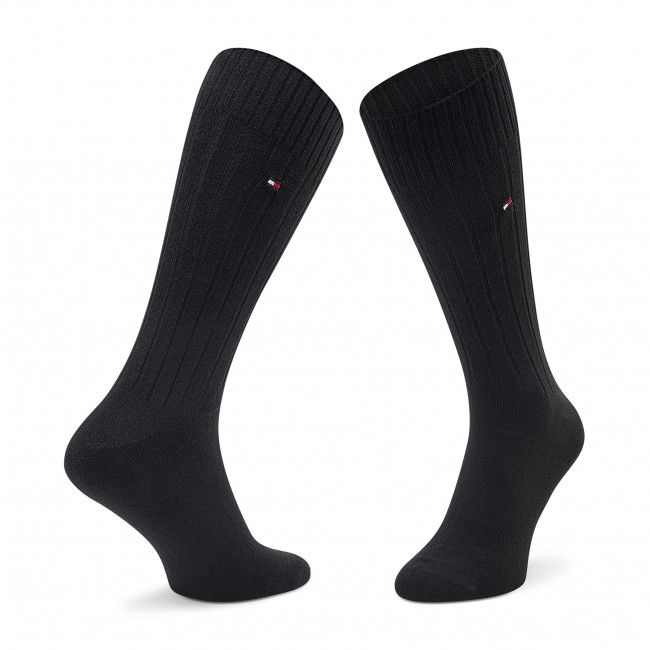 Set di 2 paia di calzini lunghi da uomo TOMMY HILFIGER - 352002001 Black 200