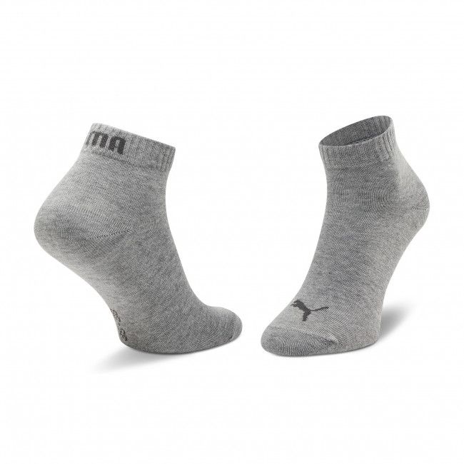 Set di 3 paia di calzini corti unisex PUMA - 271080001 Grigio