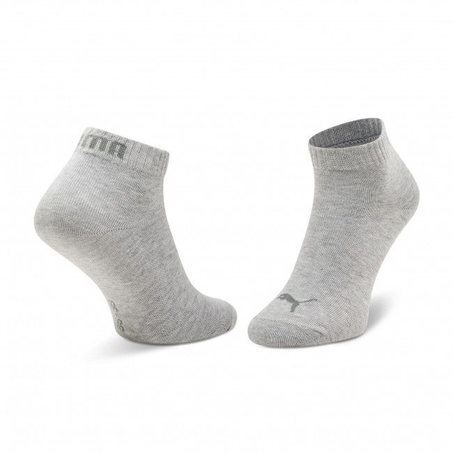 Set di 3 paia di calzini corti unisex PUMA - 271080001 Grigio