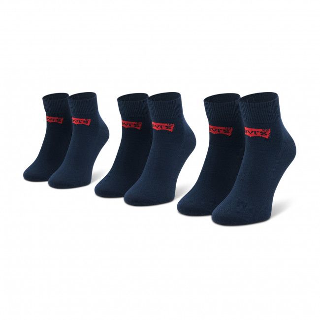 Set di 3 paia di calzini lunghi da uomo LEVI'S® - 37157-0178 Navy