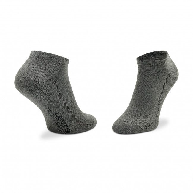 Set di 2 paia di calzini corti unisex Levi's® - 993051001 Grey/Melange