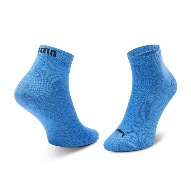 Set di 3 paia di calzini corti da bambini PUMA - 194011001 Blu Nero