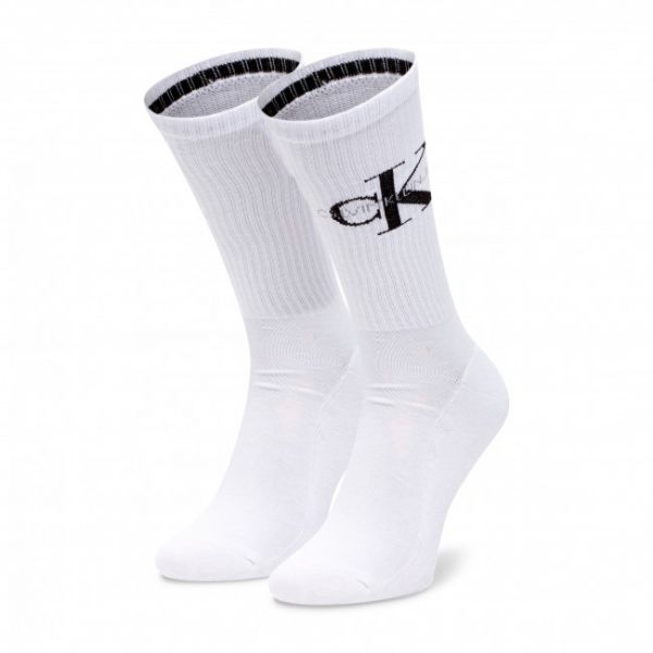 Calzini lunghi da uomo Calvin Klein Jeans - 100001816 White 002
