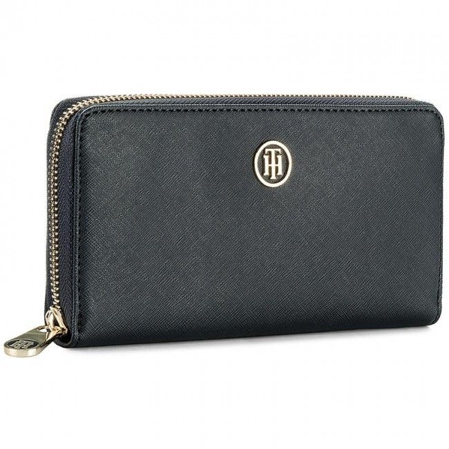 Portafoglio grande da donna Tommy Hilfiger - Honey Large Za Wallet AW0AW04281 413