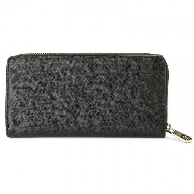 Portafoglio grande da donna TOMMY HILFIGER - Honey Large Za Wallet AW0AW04281 002