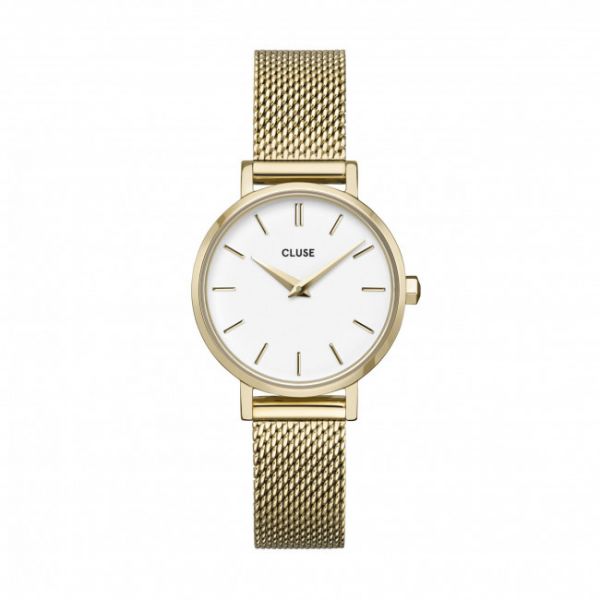 Orologio CLUSE - Boho CW0101211001 Chic Petite Mesh White/Gold Orologio CLUSE - Boho CW0101211001 Chic Petite Mesh White/Gold