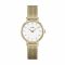 Orologio CLUSE - Boho CW0101211001 Chic Petite Mesh White/Gold