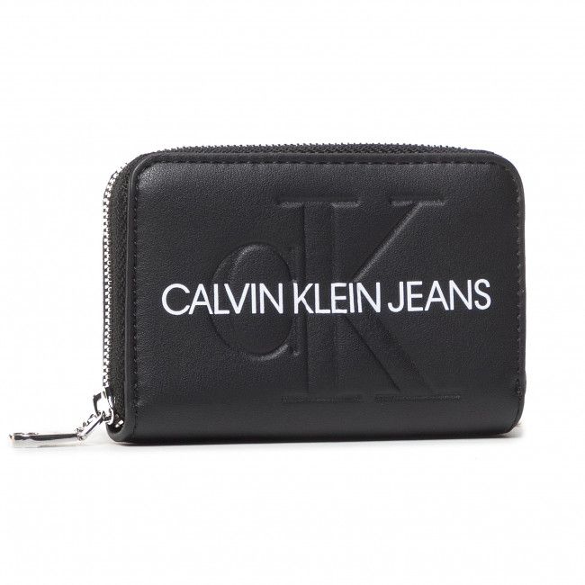 Portafoglio piccolo da donna Calvin Klein Jeans - Accordion Zip Around K60K607229 BDS