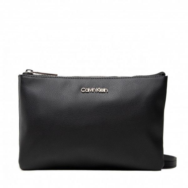 Borsetta Calvin Klein - Ck Must Ew Dbl Cpt Xbody K60K608409 BLK Borsetta Calvin Klein - Ck Must Ew Dbl Cpt Xbody K60K608409 BLK