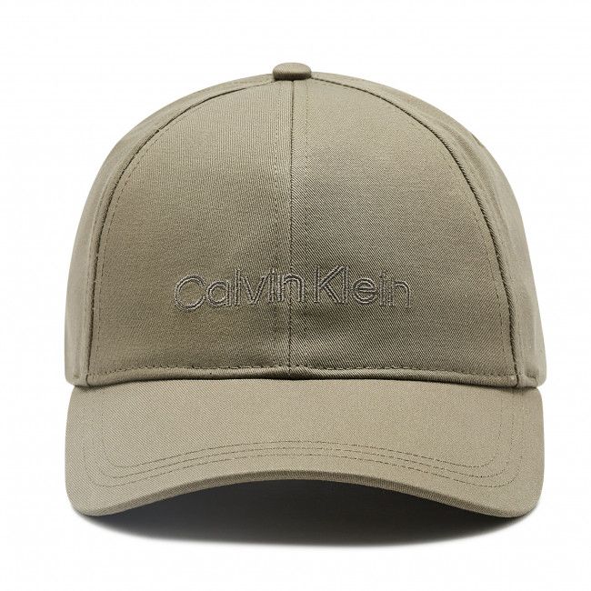 Cappello con visiera CALVIN KLEIN - Double Line Embro K50K508249 Delta Green LDV