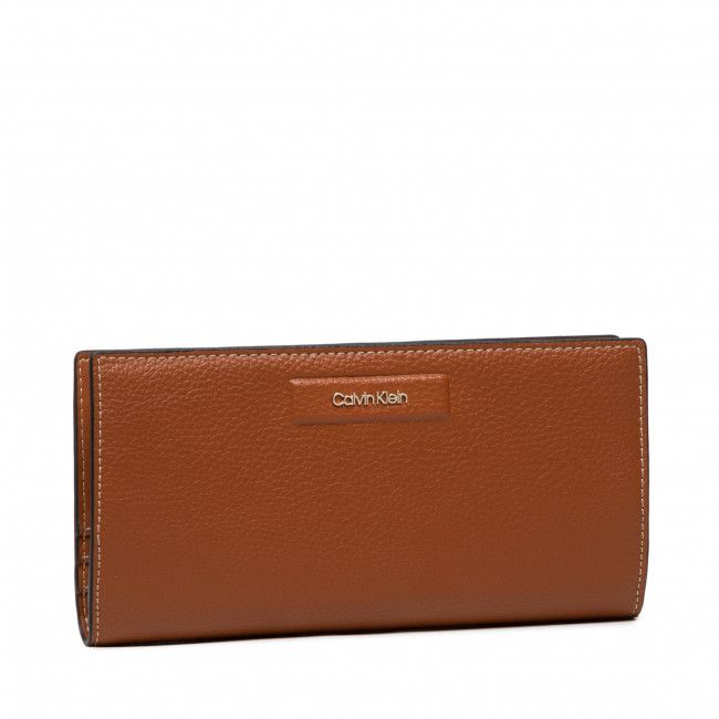 Portafoglio grande da donna Calvin Klein - Dressed Business Wallet K60K609189 BRW