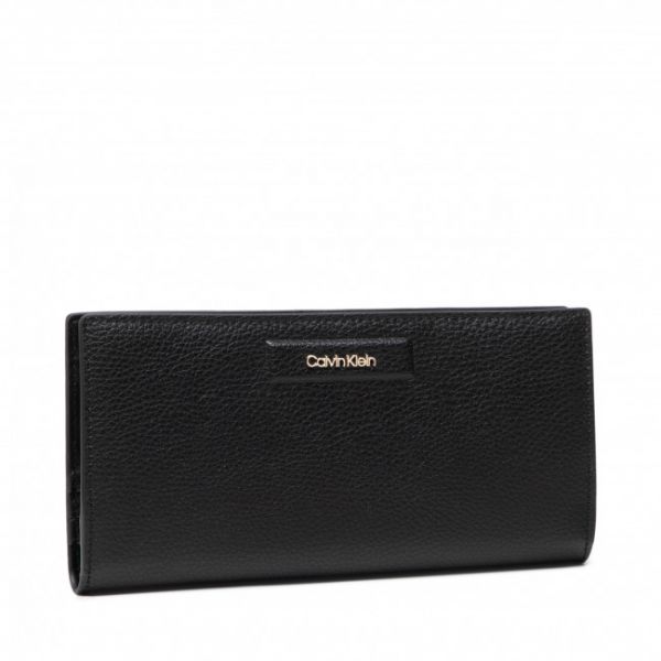 Portafoglio grande da donna Calvin Klein - Dressed Business Wallet K60K609189 BAX