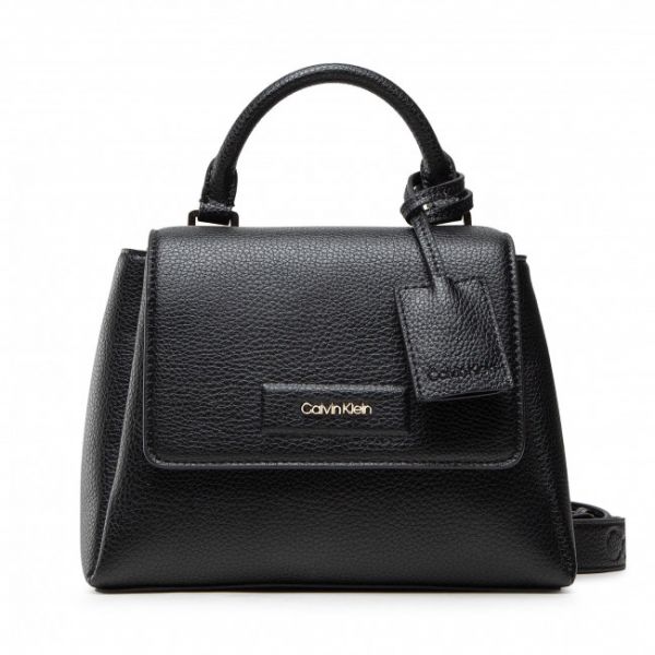 Borsetta Calvin Klein - Dressed Top Handle Mini Bag K60K609185 Ck Black BAX Borsetta Calvin Klein - Dressed Top Handle Mini Bag K60K609185 Ck Black BAX