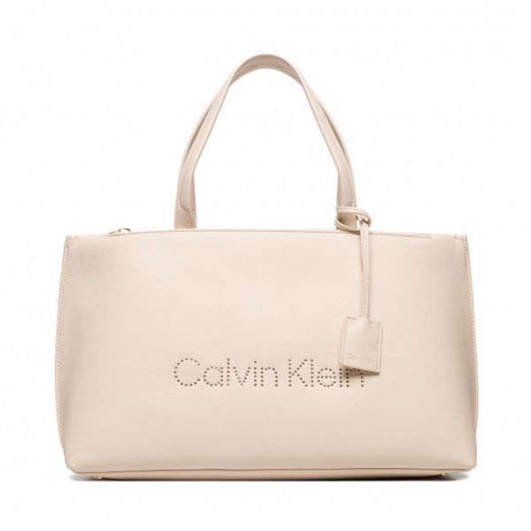 Borsetta Calvin Klein - Set Shopper Lg K60K609106 Sand VHB Borsetta Calvin Klein - Set Shopper Lg K60K609106 Sand VHB